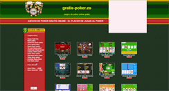 Desktop Screenshot of gratis-poker.es